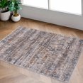 thumbnail image 6 of Hauteloom Runa Living Room, Bedroom Area Rug - Modern - Blue, Brown, Gray - 2' x 3', 6 of 13