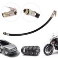 thumbnail image 1 of Manguera de extensión de bomba de bicicleta 300psi Schrader válvula inflador tubo cable de tubo, 1 of 8