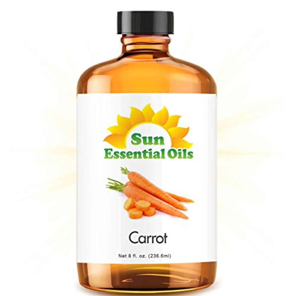 Carrot Essential Oil (Huge 8oz Bottle) Bulk Carrot Oil 8 Ounce
