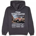 thumbnail image 3 of Ford Bronco One Wild Horse Front and Back Print Pull-Over Hoodie-Large, 3 of 3