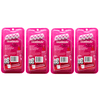 Skintimate Raspberry Rain Women’s Disposable Razors, 4-Blade, 4 Count Pack of 4