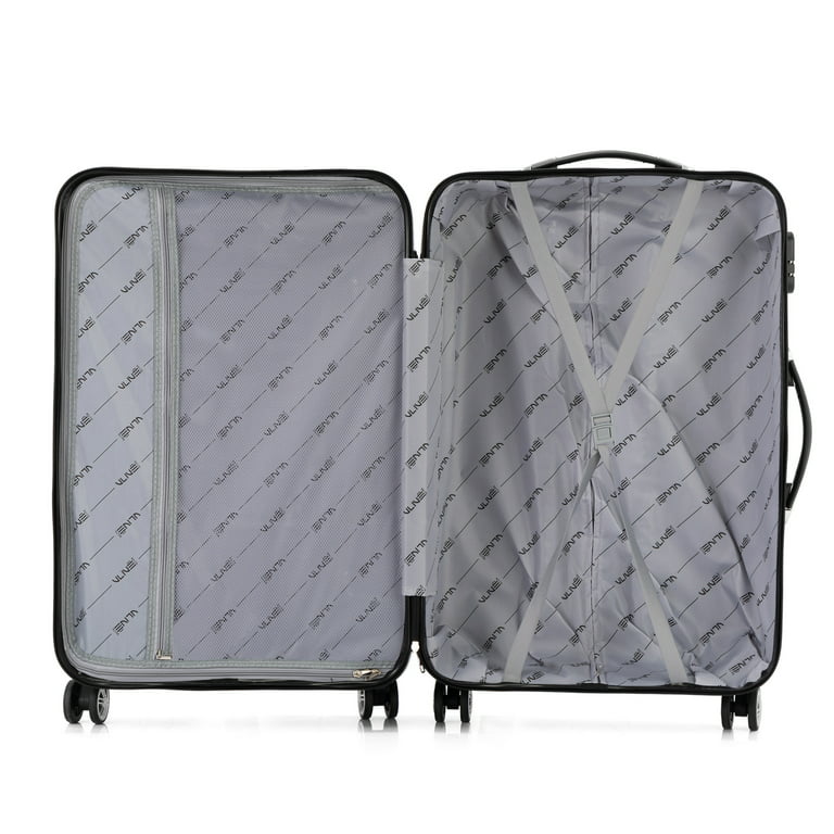 VLIVE 3 Pcs Luggage Travel Set Hard Shell Travel Trolley Rolling