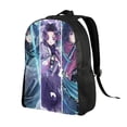 thumbnail image 2 of Demon Slayer Backpack For School Boys Girls Bookbag Lightweight School Bags Satchel Back Packsal, 2 of 5