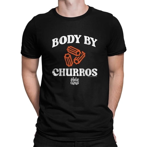 Funny Body By Churros Retro-Inspired Graphic Design Men's T-shirt