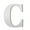 C, variant on 3D Acrylic Large Letter Wall Stickers for DIY Home Decoration Letter Logo Art Self Adhesive Decor 10cm X