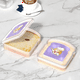 thumbnail image 4 of Contenedor de sándwich reutilizable Contenedor de alimentos sellado Caja de pan transparente Caja de sándwich tostada portátil para alimentos A, 4 of 8