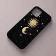 thumbnail image 2 of Tobelint Case for iPhone 14 Pro,Sun Moon Stars Pattern Case with Side Print,Slim Bumper Full Cover, 2 of 5