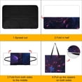 thumbnail image 4 of Rose Crystal Luminescence Outdoor Picnic Blanket, Foldable Waterproof Beach Mat, Portable Beach Blanket for Beach Camping, Hiking, Family Concerts, 4 of 8