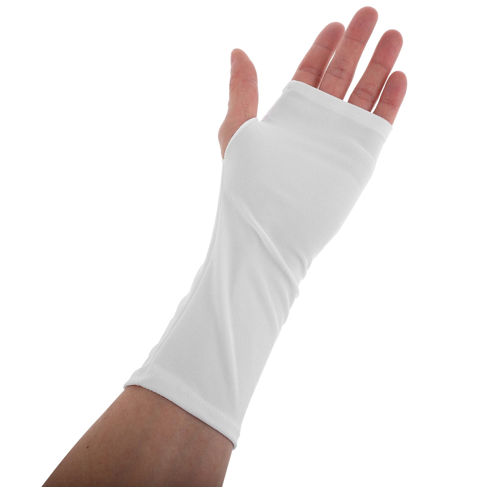Opaque stripes arm warmer 422-BLACK-NGREEN - Walmart.com