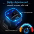 thumbnail image 5 of Reproductor de MP3 con transmisor FM Bluetooth para coche 5.0 Receptor USB dual U Disk TF Tarjeta cargador para interior, 5 of 5