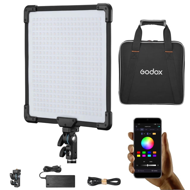 Panel LED de luz suave Godox FH50R ultrafino de 62 W CRI97+