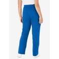 thumbnail image 3 of Woman Within Plus Size Sport Knit Straight-Leg Pull-On Pants, 3 of 6