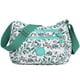 thumbnail image 1 of Bolso bandolera multibolsillos de nailon con diseño floral para mujer, bolso de hombro de viaje, carteras de mano para mujer, 1 of 6