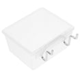 thumbnail image 3 of Transparent Pegboard Bin with Durable PP Material for Storage Use 4.5 x 3.2 x 6.8 Inches, 3 of 9
