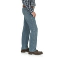 thumbnail image 2 of Wrangler Men's Rugged Wear Performance Series Regular Fit Jeans - Bleach Mid Wash, 40X36, 2 of 3