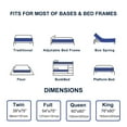 thumbnail image 6 of Slept Better Back to School Deal! 12 inch Full Hybrid Mattress in Box - Memory Foam & Spring for Kids, Teens & Adults | Fast Shipping, Cool Sleep for Dorms & Bedrooms, 6 of 6