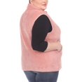 thumbnail image 2 of White Mark Women's Sherpa Outerwear Vest, 2 of 2