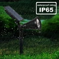 thumbnail image 5 of Lumières Solaires Lumineuses pour Allée, Projecteurs Extérieurs Étanches IP65 du Crépuscule à l'Aube avec Modes de Luminosité Réglables pour Éclairage Paysager, 2 Packs, Installation Facile, Inclinaison à 180 Degrés, 5 of 5