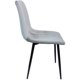 thumbnail image 4 of Set Silla Comedor Rack & Pack Estilo Eames Tapizada Gris Terciopelo 2 piezas, 4 of 5