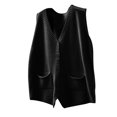 thumbnail image 2 of Qetyuw Button Down Sweater Vests for Women Knit Sleeveless V Neck Vest Solid Color Casual Tank Tops with Pockets, 2 of 6