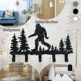 thumbnail image 3 of Bigfoot Sasquatch Metal Coat Hooks Wall Mount-Bigfoot Sasquatch Hangers and Key Holder-Clothes Hat Rack and Backpack Hanger Decor for Storage, Living Room, Hallway, Office Gift, 3 of 15