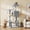 44inch-Light Grey, variant on 44" Multi-Level Cat Tree Tower with Sisal Scratching Post, Indoor Cat Climbing Tower with Ladder & Plush Toys for Rest & Play