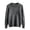A1 Dark Gray, variant on Women's Fuzzy Knit Sweater Crew Neck Long Sleeve Pullover with Ribbed Cuffs, Soft Warm Relaxed Fit Casual Basic Top for Fall Winter Layering Beige L