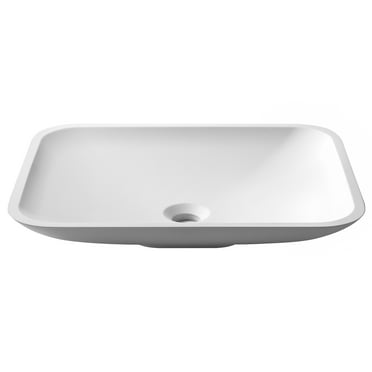 KRAUS Ares Glass Vessel Sink in Brown and Gray with Pop-Up Drain and ...