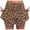 Brown, variant on Skirts for Women Skirt Women's Casual Leopard Print Skirt with Built-In Shorts for Daily Comfort and Spring-Summer Everyday Wear Brown 3XL