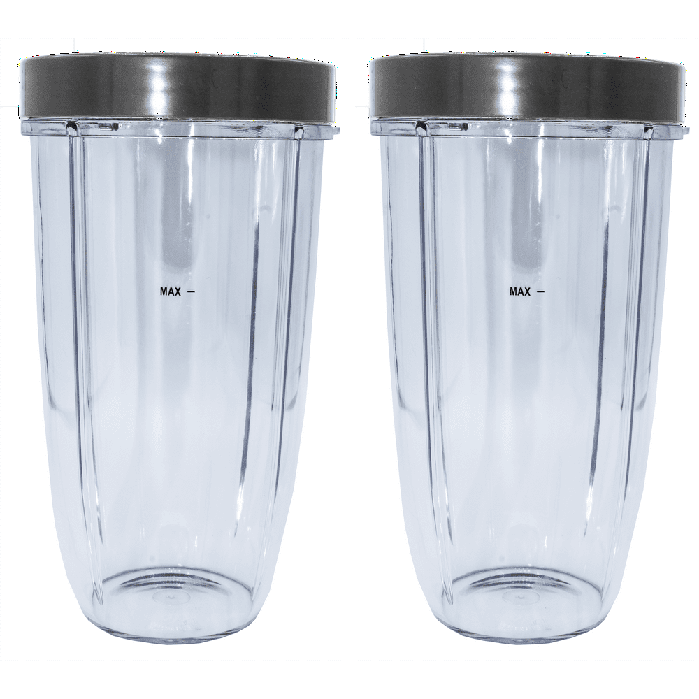 Blendin 2 Pack Extra Large Colossal 32 Ounce Cup with Lip Rings