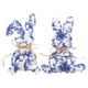 thumbnail image 1 of Decoraciones de Fiesta Azules Y Blancos Serie de Porcelana Azul Y Blanco Conejos de Tela Ornamentos Conejos de Pascua Suministros de Diseño de Fiesta de Vacaciones Decoraciones de Pascua para el Hogar, 1 of 6