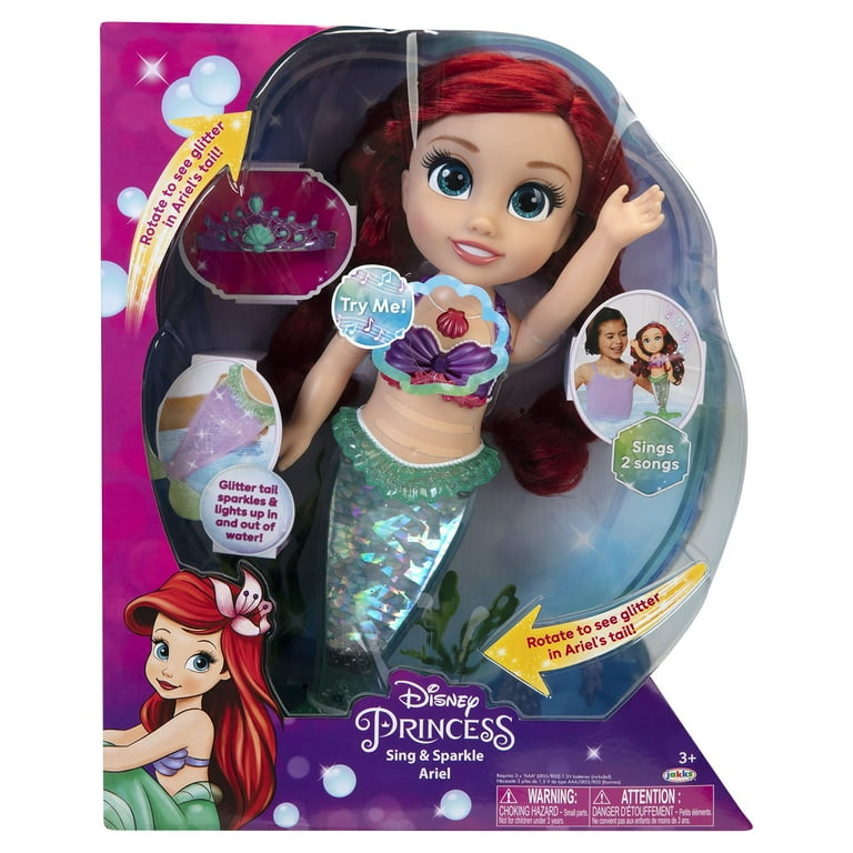 レディース 福袋 (セール) -ファッション通販 Princess Disney Sing Walmart.com - Doll Ariel Sparkle & キャラクターグッズ