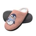 thumbnail image 6 of Psesaysky Penguin Slippers for Kids Winter Cotton Slippers with Cartoon Peguin Fuzzy Children Slippers Indoor Anti-Slip Cozy Bedroom Slippers, 6 of 8