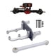 thumbnail image 1 of Soporte de servo de metal resistente con varilla de enlace de dirección para piezas de coche de control remoto Axial SCX10 II 90046 1/10 Plata perfke RC CAR SERVO MOUNTE, 1 of 7