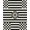Black White, Pattern 20, variant on ODIKA 8'x10' Washable Area Rug Entryway Alternating Motif Bordered Framework Symmetrical Bathroom for King Size Bedroom Under Bed, Master Suite, Non-Shedding, Easy Care