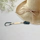thumbnail image 3 of Clip para sombrero, bolsa, organizador de viaje, duradero, ligero, práctico, clip para sombrero para el sol champán, 3 of 9