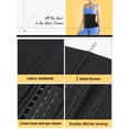 thumbnail image 5 of Waist Trainer for Women Body Shaper Lower Belly Fat, Underbust Double Training Belt Waist Cincher Corset Workout, 3 Segmented Seamless Waist Trimmer Hooks, 5 of 7