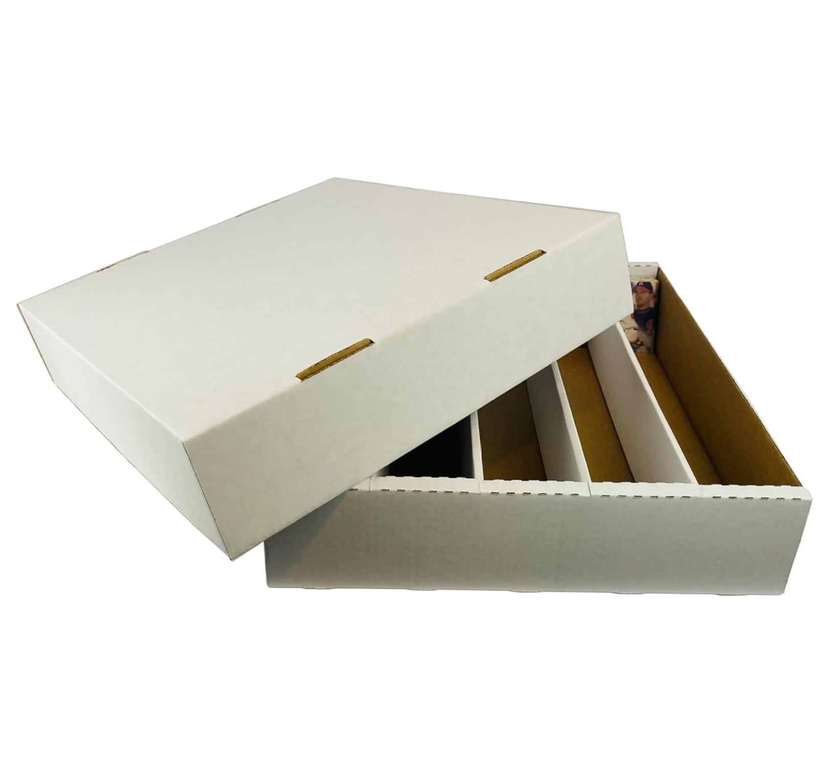 USA カードボックスセット Amazon.com: Leyzan 5 Row Trading Card Storage Box, 1 Pack