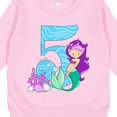 thumbnail image 3 of Inktastic Fifth Birthday Mermaid Toddler Sweatshirt, 3 of 4
