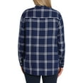 thumbnail image 3 of Jachs Girlfriend Women's Super Soft Feel Flannel Shirt (Pink, Medium), 3 of 10