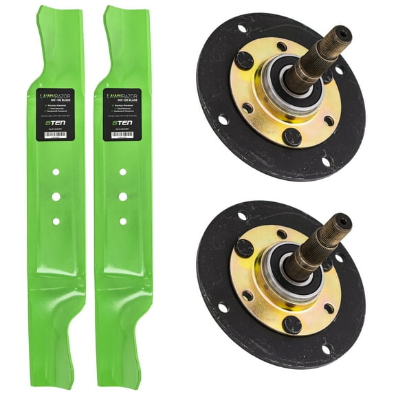 8TEN Deck Spindle Blade Kit for Cub Cadet MTD LT120 LT125 MK1001830