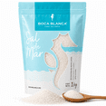 thumbnail image 1 of Sal de Mar orgánica pura BOCA BLANCA - Natural del mar de Cortés, bolsa de 1 kg, libre de químicos, Kosher certificada, ideal para fines culinarios, Sal marina sin refinar 100% BOCA BLANCA Sal de mar natural, 1 of 8