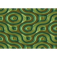 thumbnail image 1 of Ahgly Tapis Rectangulaire Lavable en Machine Intérieur Transitionnel Vert Armée, 5 Pieds x 8 Pieds, 1 of 7