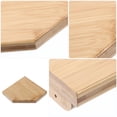 thumbnail image 3 of Leifggao 1 Set Corner Wall Shelf Punch Free Bamboo Wall-mounted Floating Corner Shelf, 3 of 6