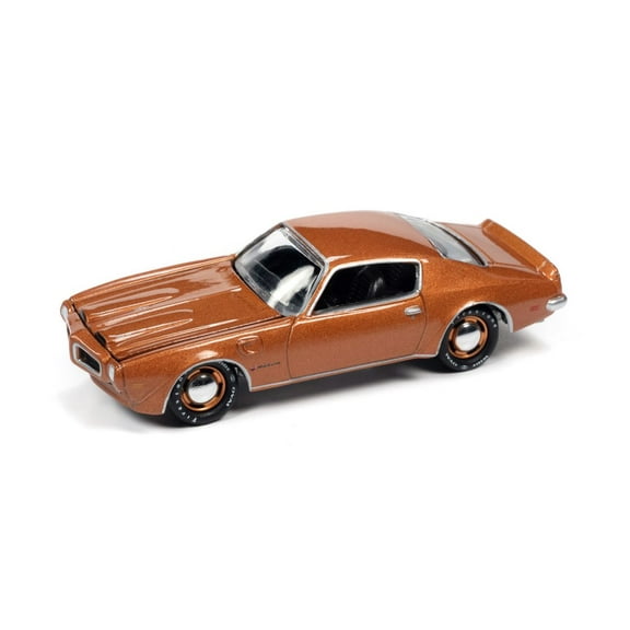 1972 Pontiac Firebird Formula, Anaconda Gold Metallic - Johnny Lightning JLSP164/24B - 1/64 scale Diecast Model Toy Car