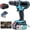 Deluxe Version, variant on High-Power Brushless Cordless Drill-21V Lithium-Ion Rechargeable Electric Screwdriver&Pistol Grip Hand Drill, Multi-Function Home DIY Tool Kit
