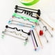 thumbnail image 5 of Joyería piercing industrial Yinane 18 piezas 14G acero inoxidable, 5 of 7