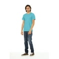 thumbnail image 3 of BELLA+CANVAS Adult Unisex Short Sleeve Crew T-Shirt for Crafting, Turquoise, X-Large, 3 of 9