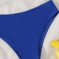 thumbnail image 6 of GYRATEDREAM Girl's 2 Piece Bikini Swimsuit Solid Spaghetti Strap Bathing Suits 8-14T, 6 of 6