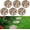 9" Roundness, variant on River Rocks Stepping Stones Pavers Outdoor for Garden Walkway, Decorative Pebbles Polished Gravel for Backyard Lawn Patio Pathway Landscaping, Set of 6 (Roundness)